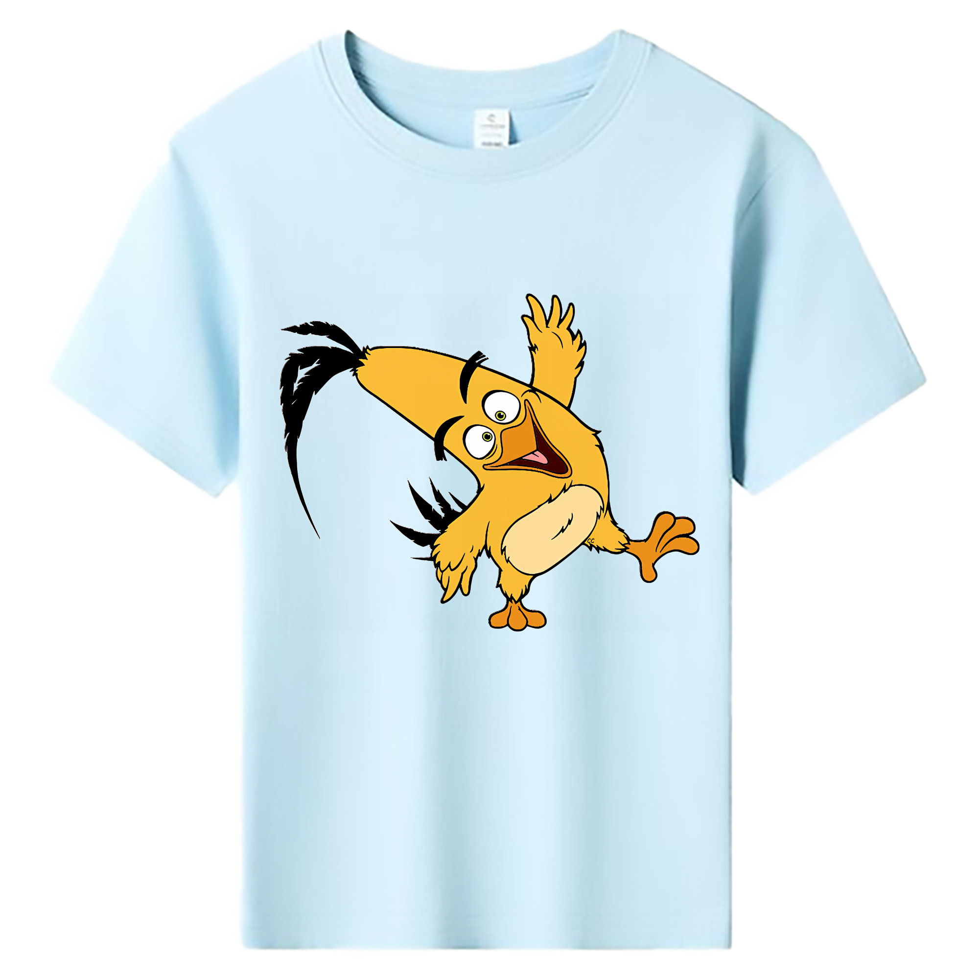 （画像用） Angry Birds アングリーバード 綿100％キッズTシャツ（フロントプリント）